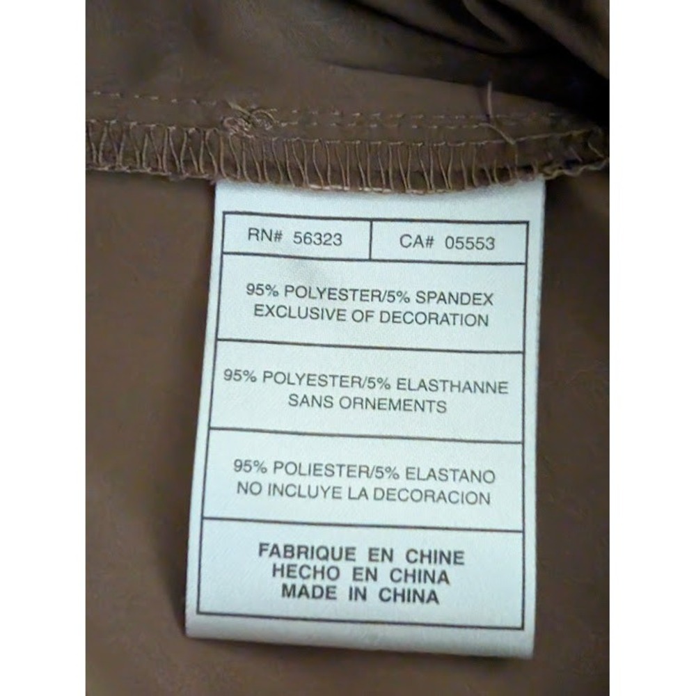 Nike Golf Skort Women 6 Brown Plaid Nike Fit Dry Pleated Mini Skirt Summer 09 - Picture 8 of 9